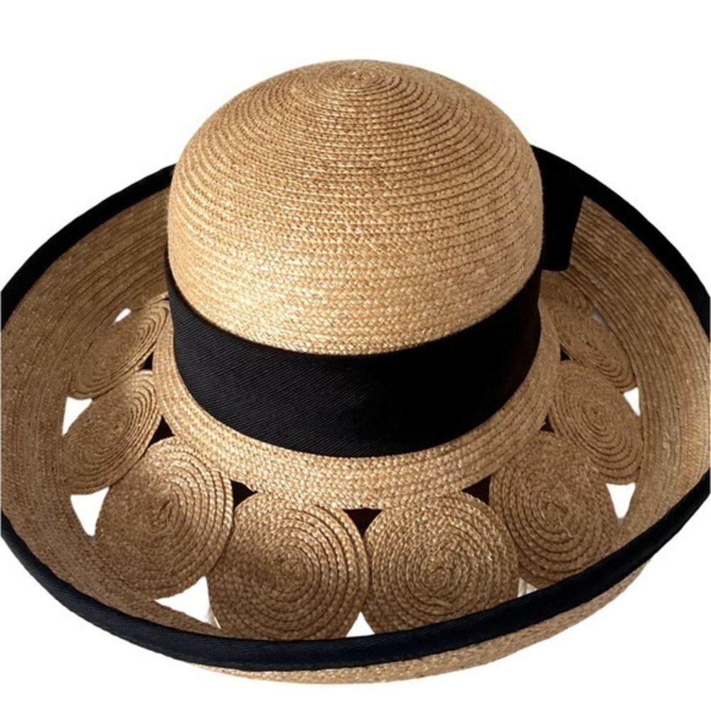 Callahan American Straw Hat - OSfM tan straw design
